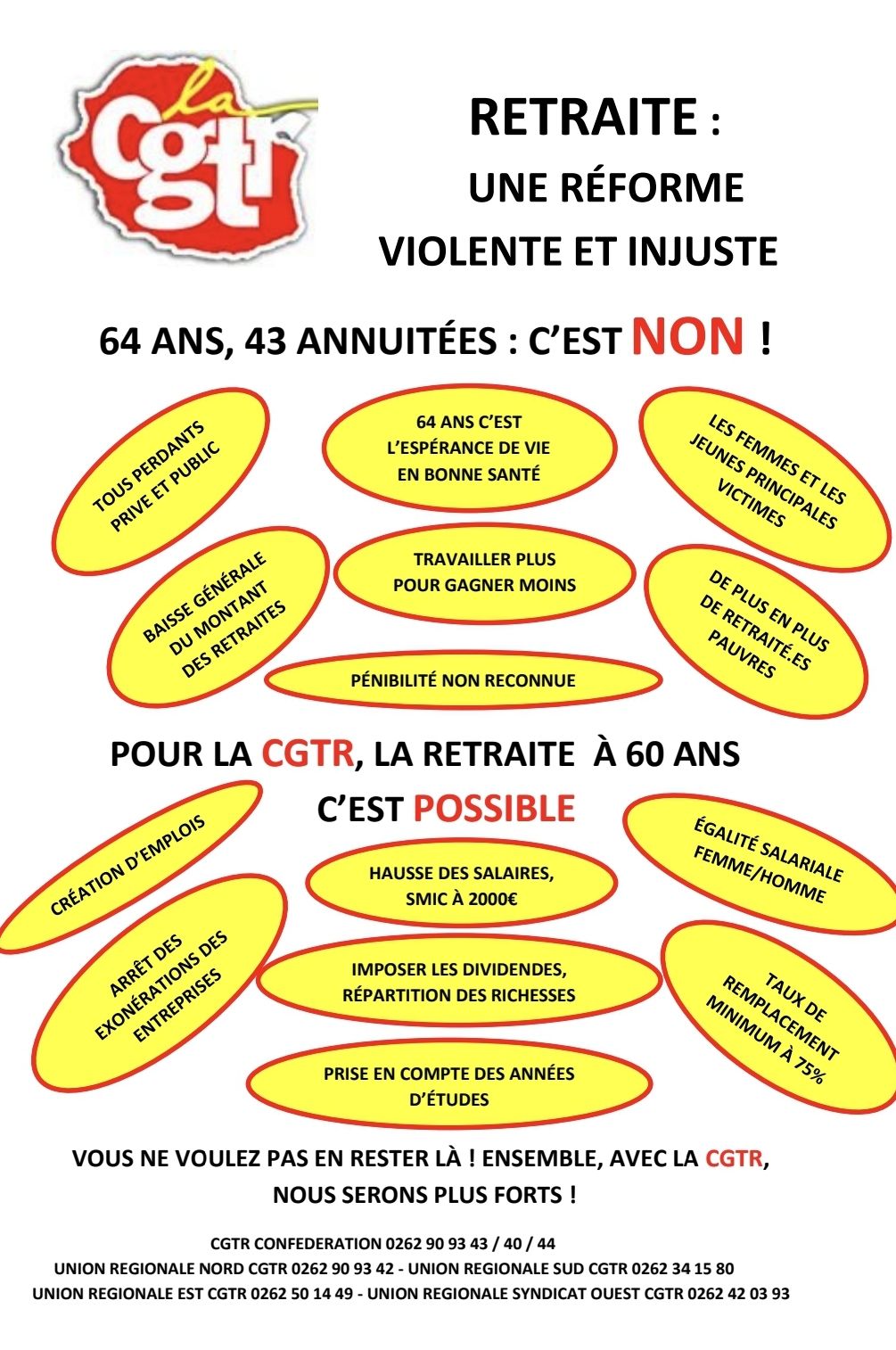 TRACT RETRAITE – CGTR