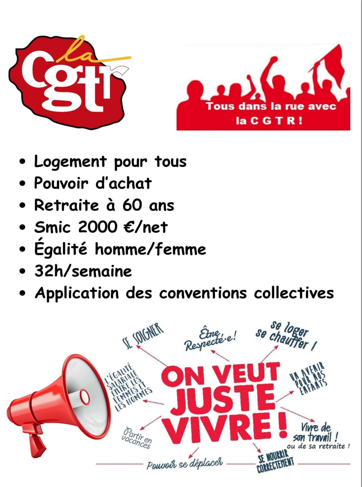 Jeudi 18 septembre 2025 : Grève & Manifestation à partir de 9h – à St-Denis Jardin de l’Etat – à St-Pierre Jardin de la plage