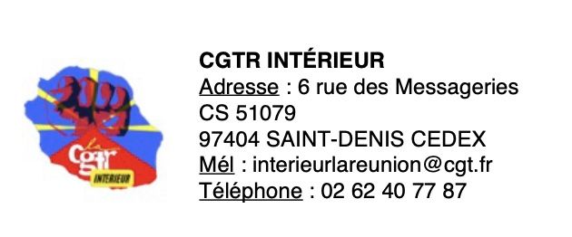 Publication des comptes 2024 CGTR INTÉRIEUR