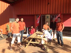 Débrayage du 26/09 à la Coopérative des Avirons